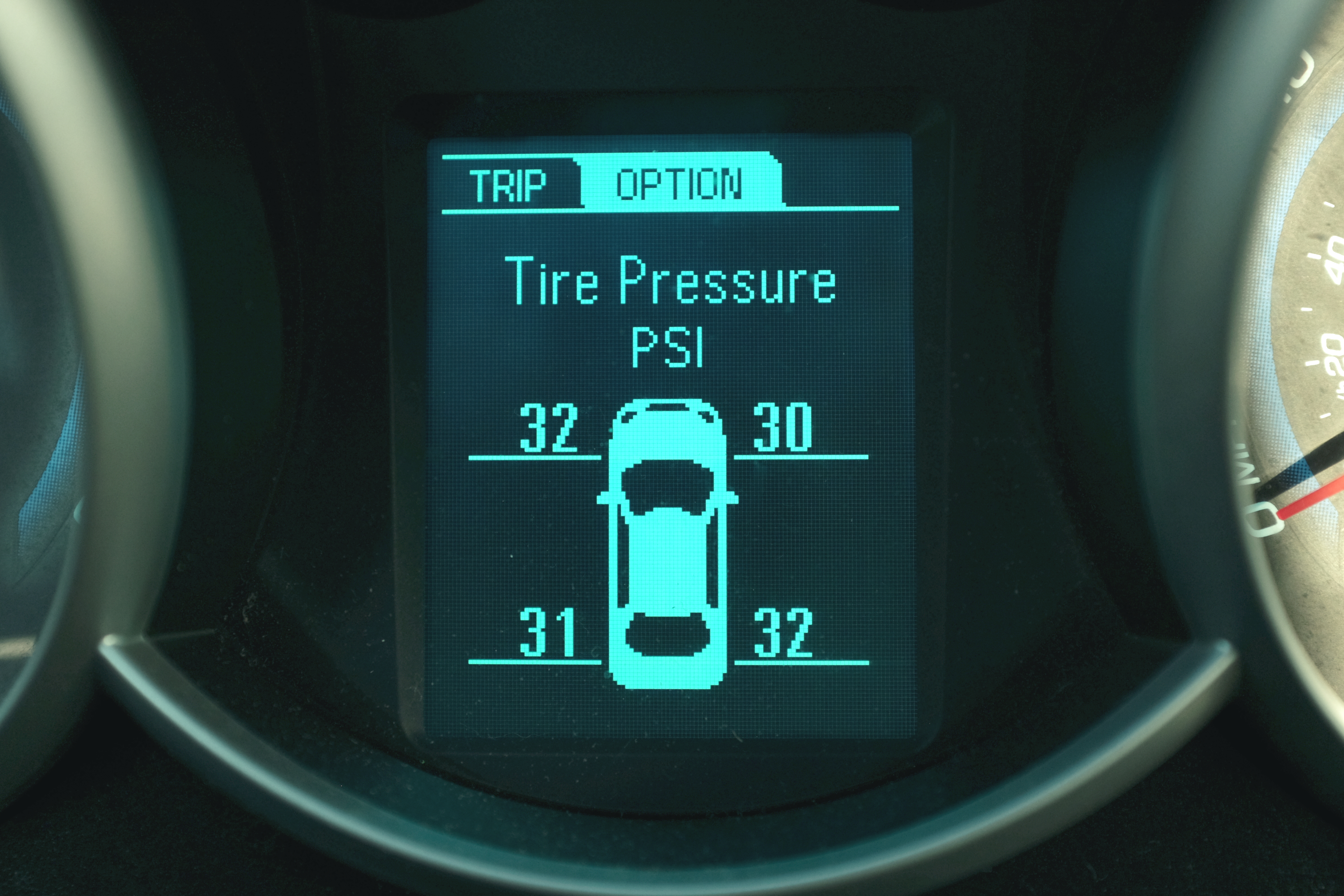 TPMS Provide On Dash Info About Your Tyre Pressure Levels